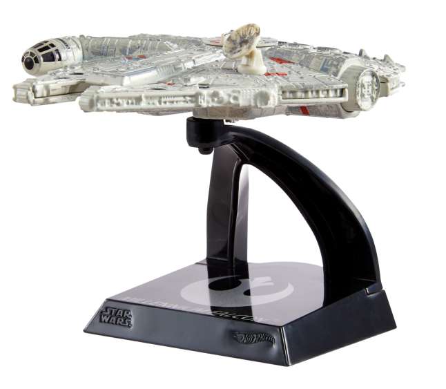 Hot Wheels Collector Veículo de Brinquedo Star Wars Falcão do Milênio - Image 1 of 5