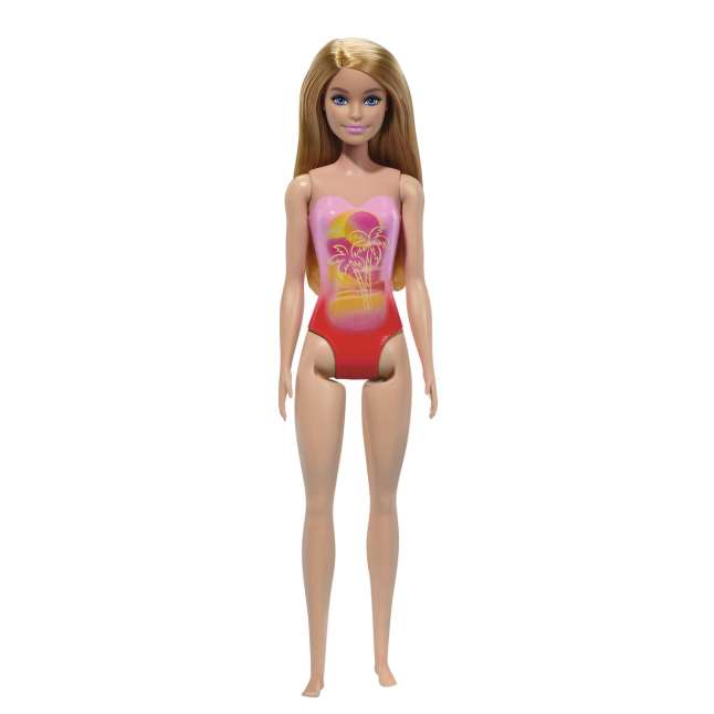 Barbie Fashion & Beauty Muñeca Playa con Traje de Baño Rosa - Image 1 of 5