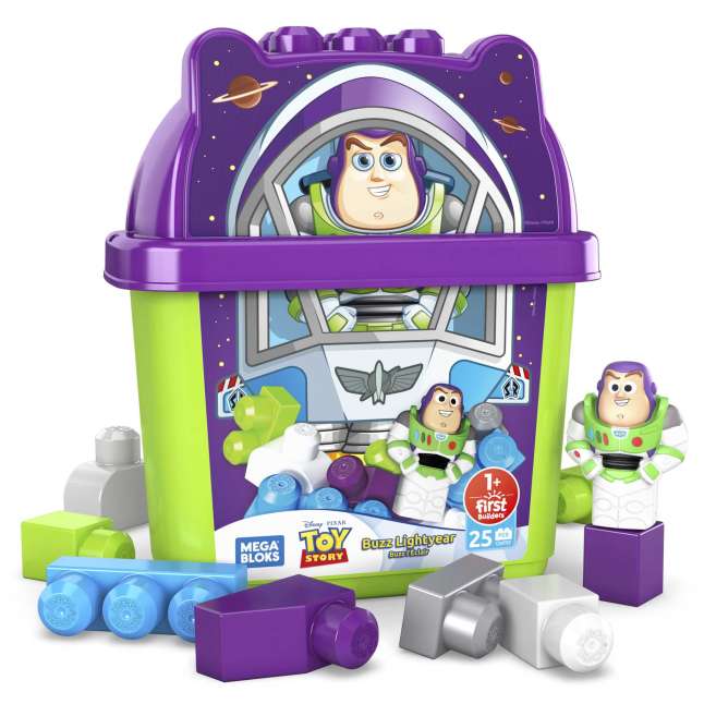 Mega Bloks Disney Jogo de Construção Balde De Blocos Do Buzz Lightyear - Image 1 of 2