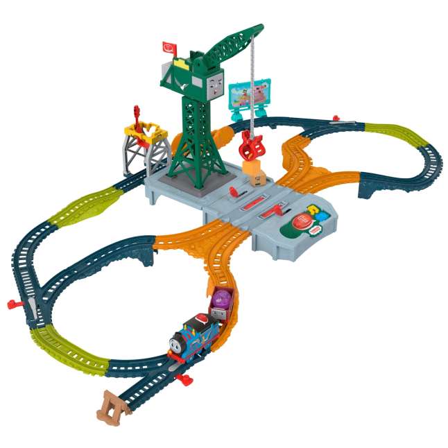 Thomas & Friends Pista de Juguete Entrega Interactivo Cranky - Image 1 of 7