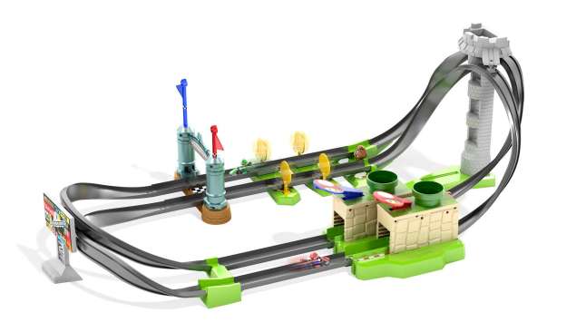 Hot Wheels Mario Kart Pista de Juguete De Circuito Largo - Image 1 of 6
