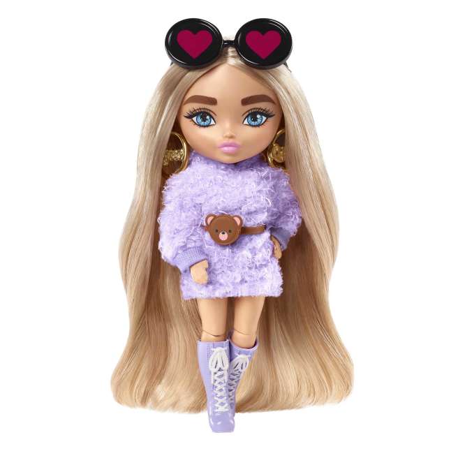 Barbie Extra Minis Boneca Vestido Lilá - Image 1 of 6