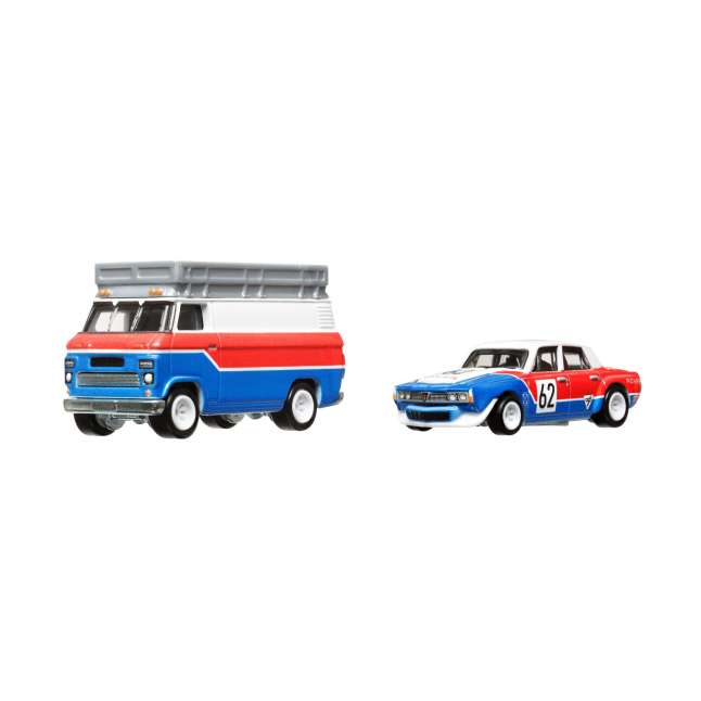 Hot Wheels Collector Vehículo de Colección Rally Van con Trailer - Image 1 of 6