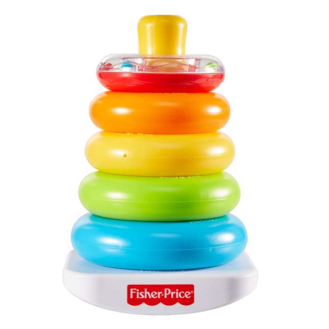 Fisher-Price Brinquedo para Bebês Priramide de Argolas - Imagem 1 de 5