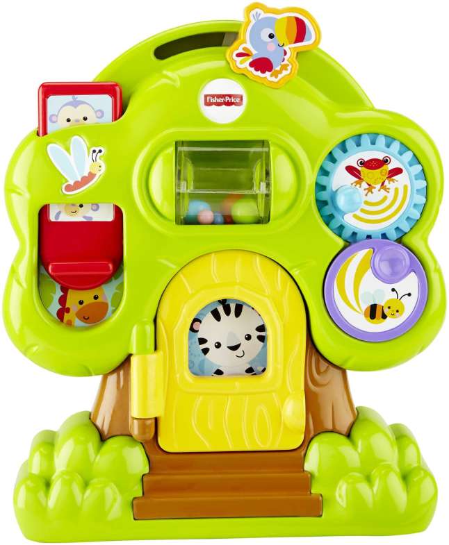 Fisher-Price Juguete para Bebés Casa de Árbol Actividades de Animales - Image 1 of 5
