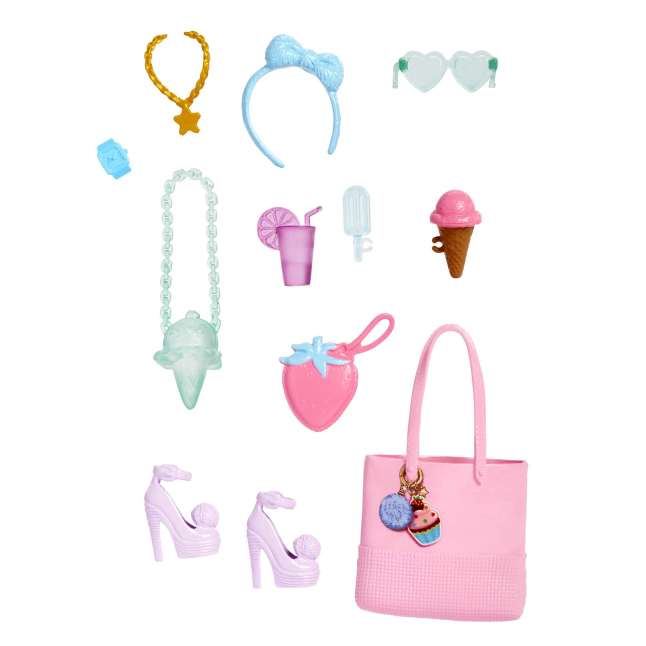 Barbie Fashion & Beauty Accesorios para Muñeca Día de Verano - Image 1 of 3