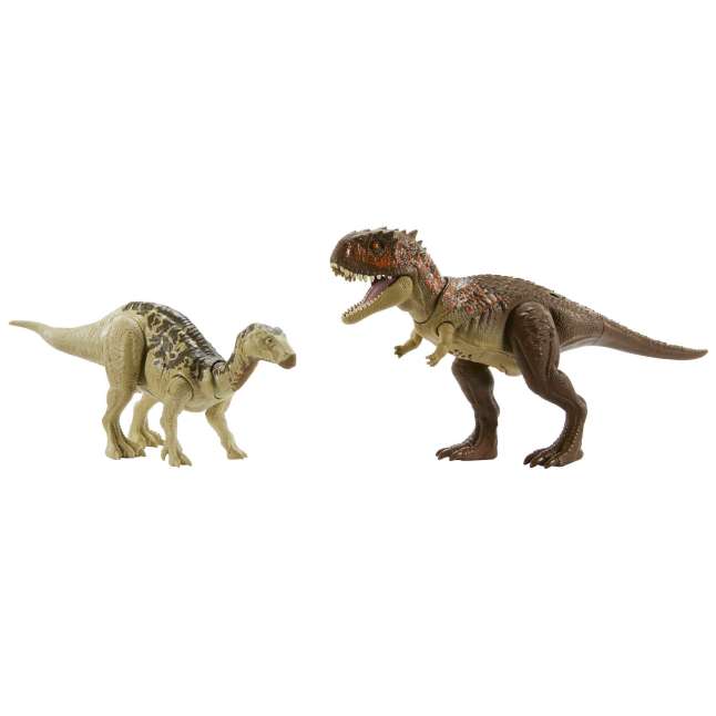 Jurassic World Dinos Sonores Iguanadon et Skorpiovenator - Imagen 1 de 5