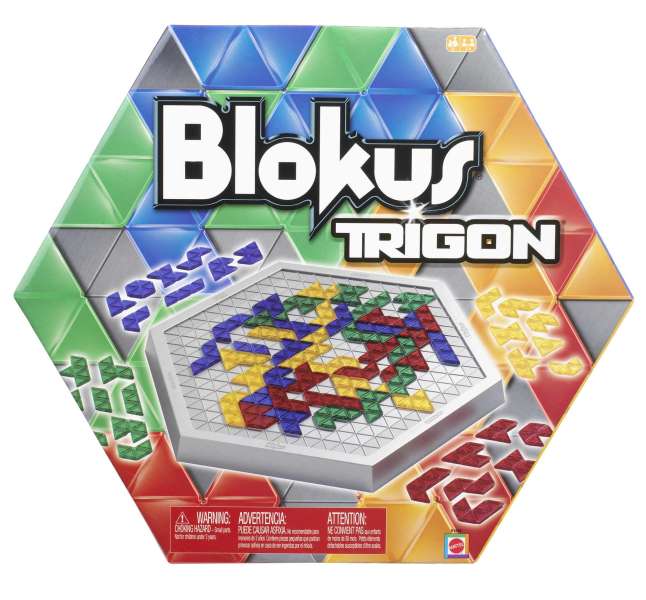 Blokus Trigon Board Game, Family Game For Kids And Adults, Use Strategy To Block Your Opponent - Image 1 of 4