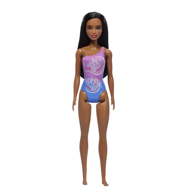 Barbie Fashion & Beauty Boneca Praia com Maiô Roxo - Imagen 1 de 6