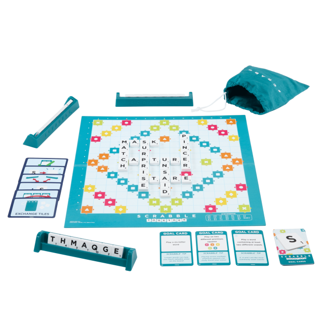 Scrabble Jogo de Tabuleiro 2 em 1 - Image 1 of 7