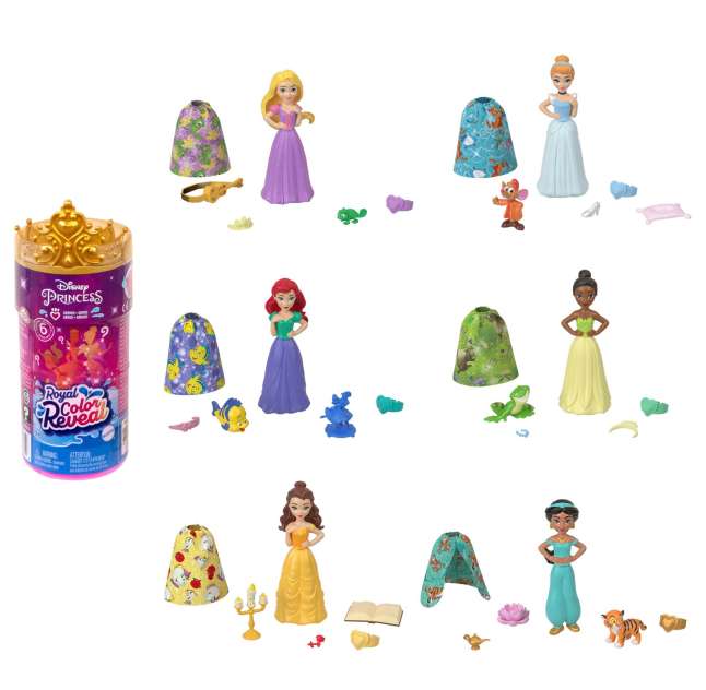 Disney Princesa Boneca Surpresa Color Reveal Real - Image 1 of 6