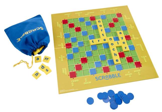 Scrabble Juego de Mesa Junior - Imagem 1 de 3
