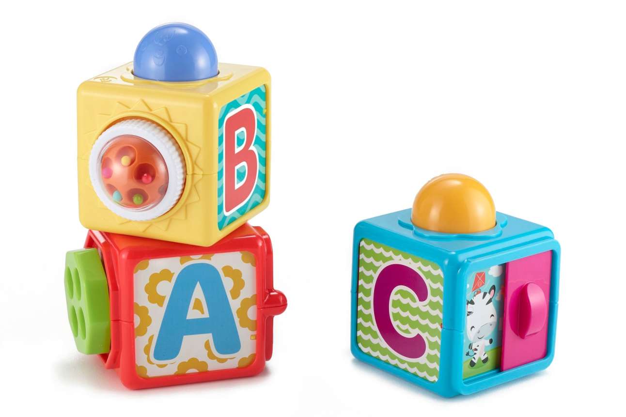 Fisher-Price Stacking Action Blocks - Image 1 of 3