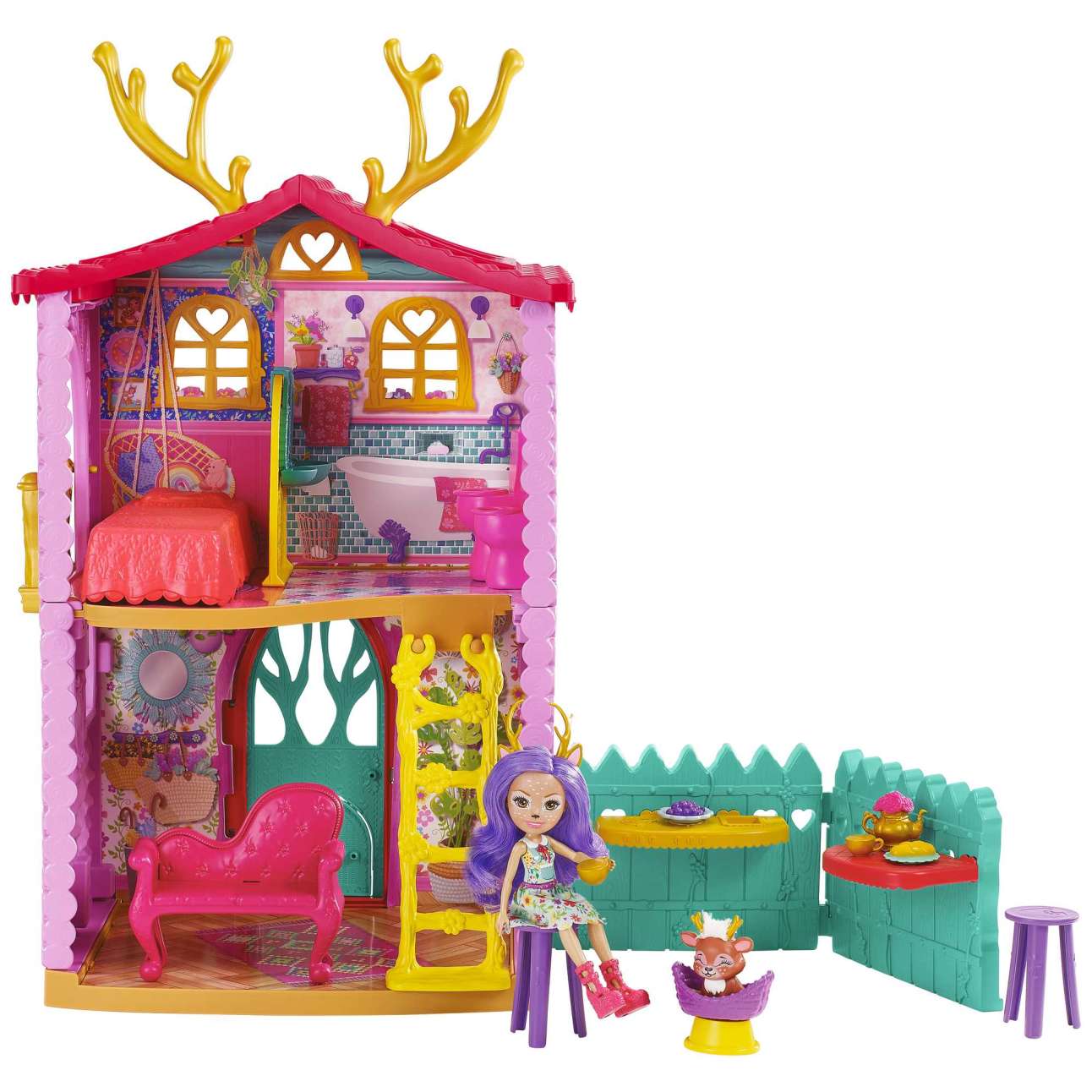 Набор игровой Enchantimals Домик Данессы Оленни - Image 1 of 6