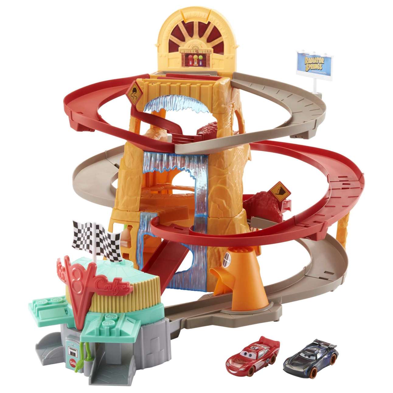 Disney and Pixar Cars Radiator Springs Mountain Race Playset - Image 1 of 6
