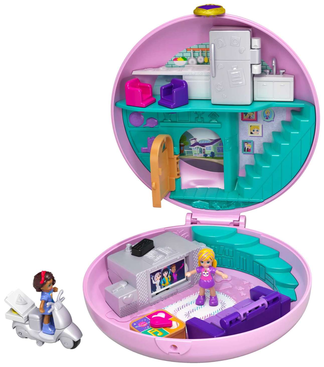 Polly Pocket Donut Pajama Party - Image 1 of 6