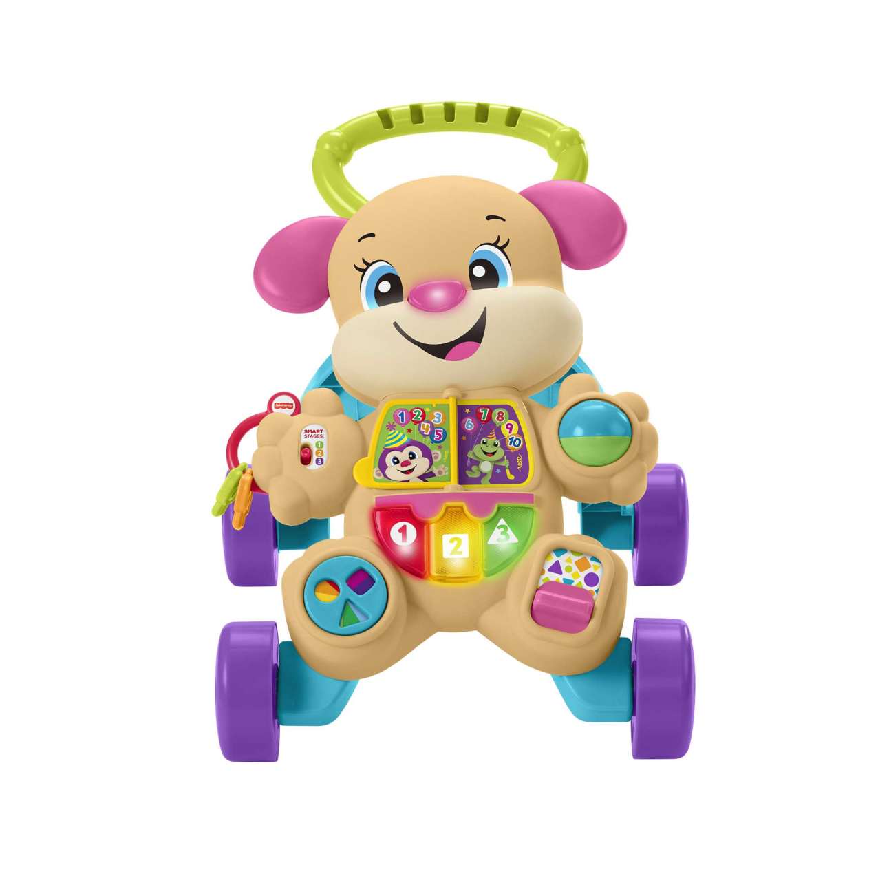Laugh & Learn Smart Stages Εκπαιδευτική Στράτα Με Σκυλάκι – Ροζ - Image 1 of 4