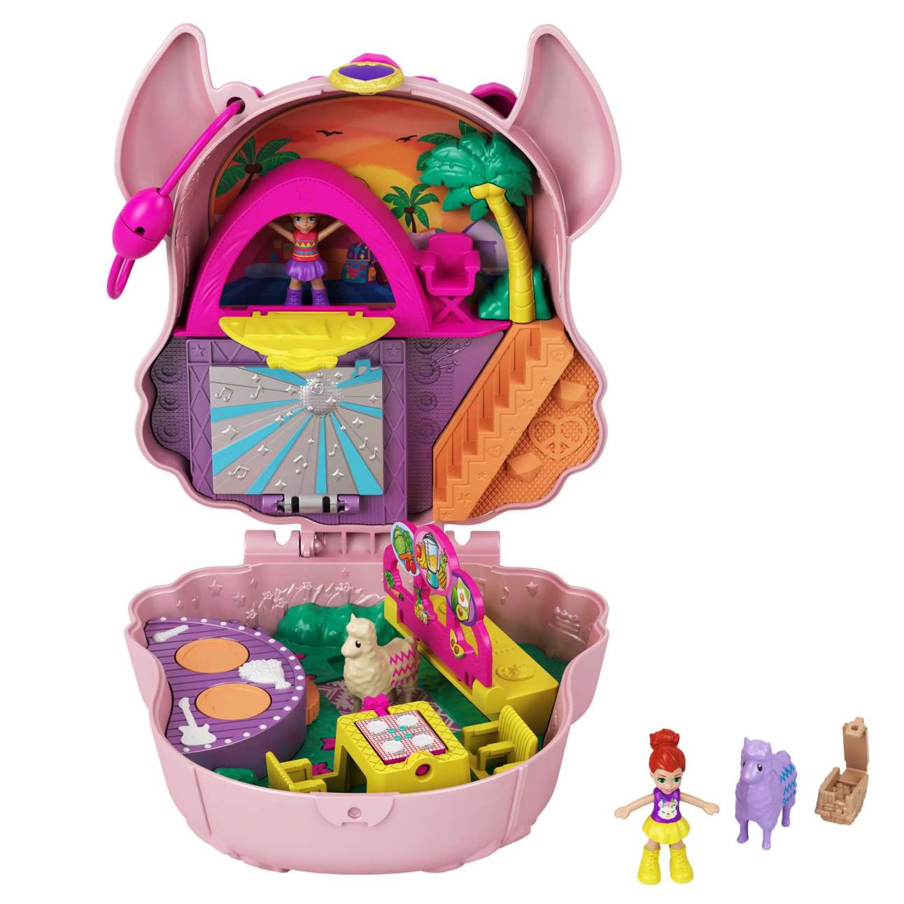 Polly Pocket – Coffret – le Concert du Lama - Imagen 1 de 6