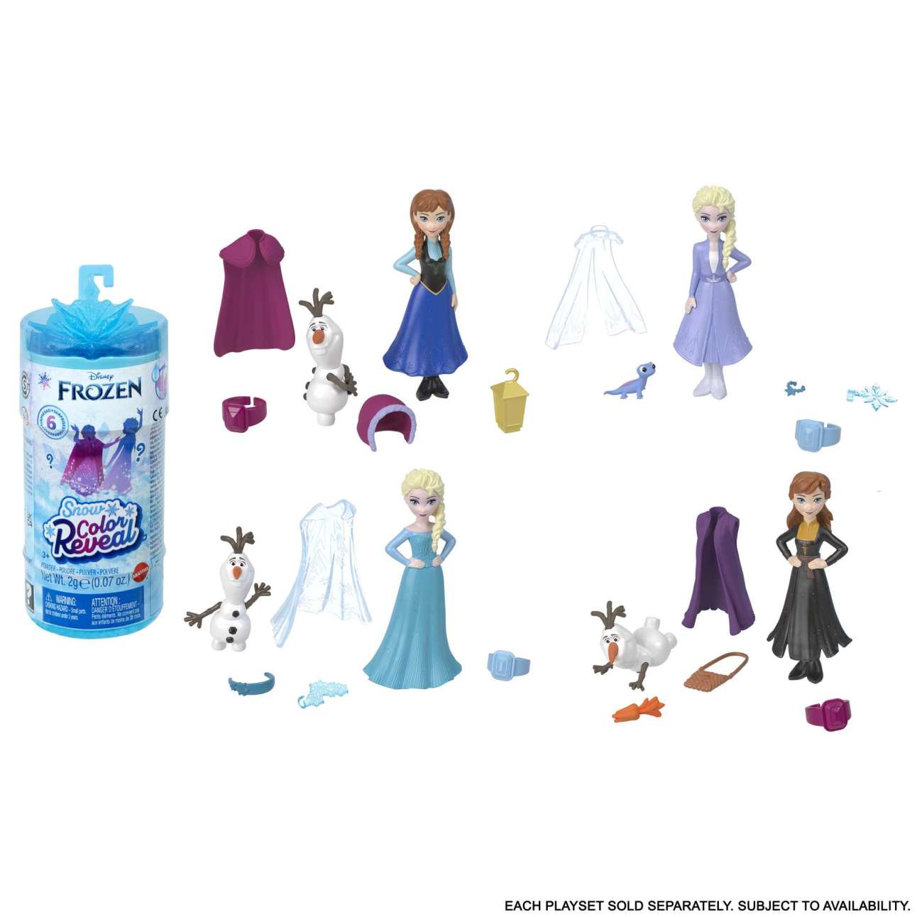 Disney Frozen SNOW COLOR REVEAL Assortment - Image 1 of 7