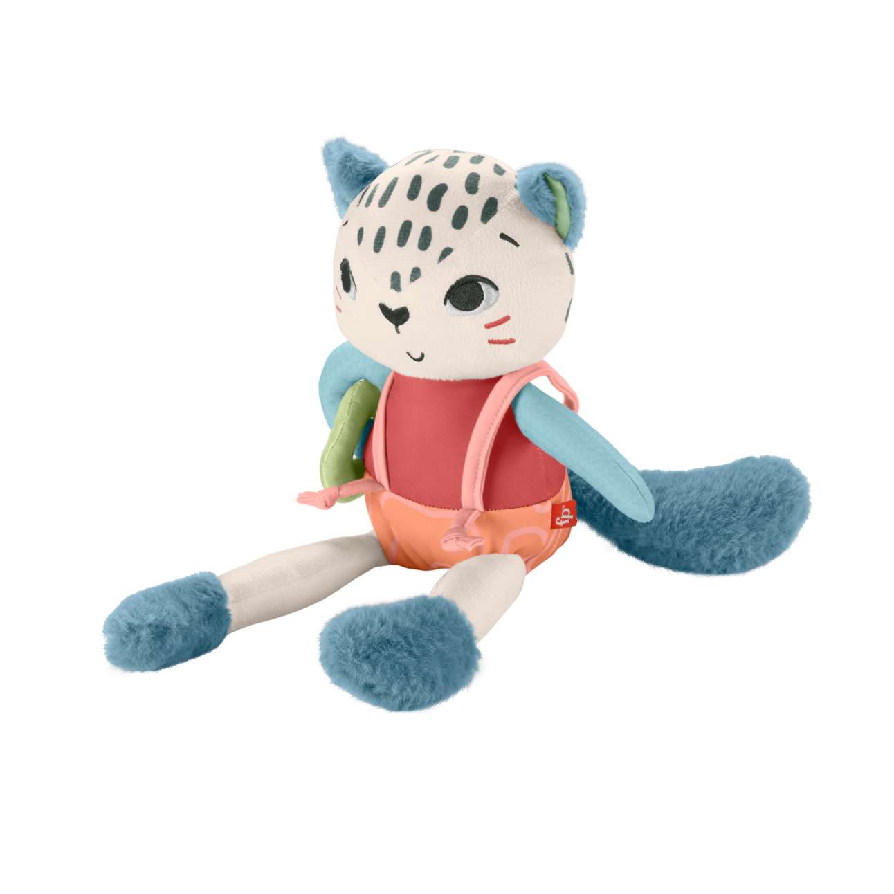 Fisher-Price Planet Friends Stipplezier Sneeuwluipaard Baby Zintuiglijk Speelgoed - Image 1 of 6