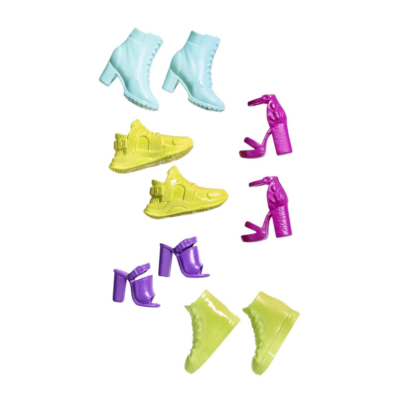 Barbie - Assortiment Chaussures Barbie - Accessoires Poupée Mannequin - 3 Ans Et + - Imagen 1 de 3