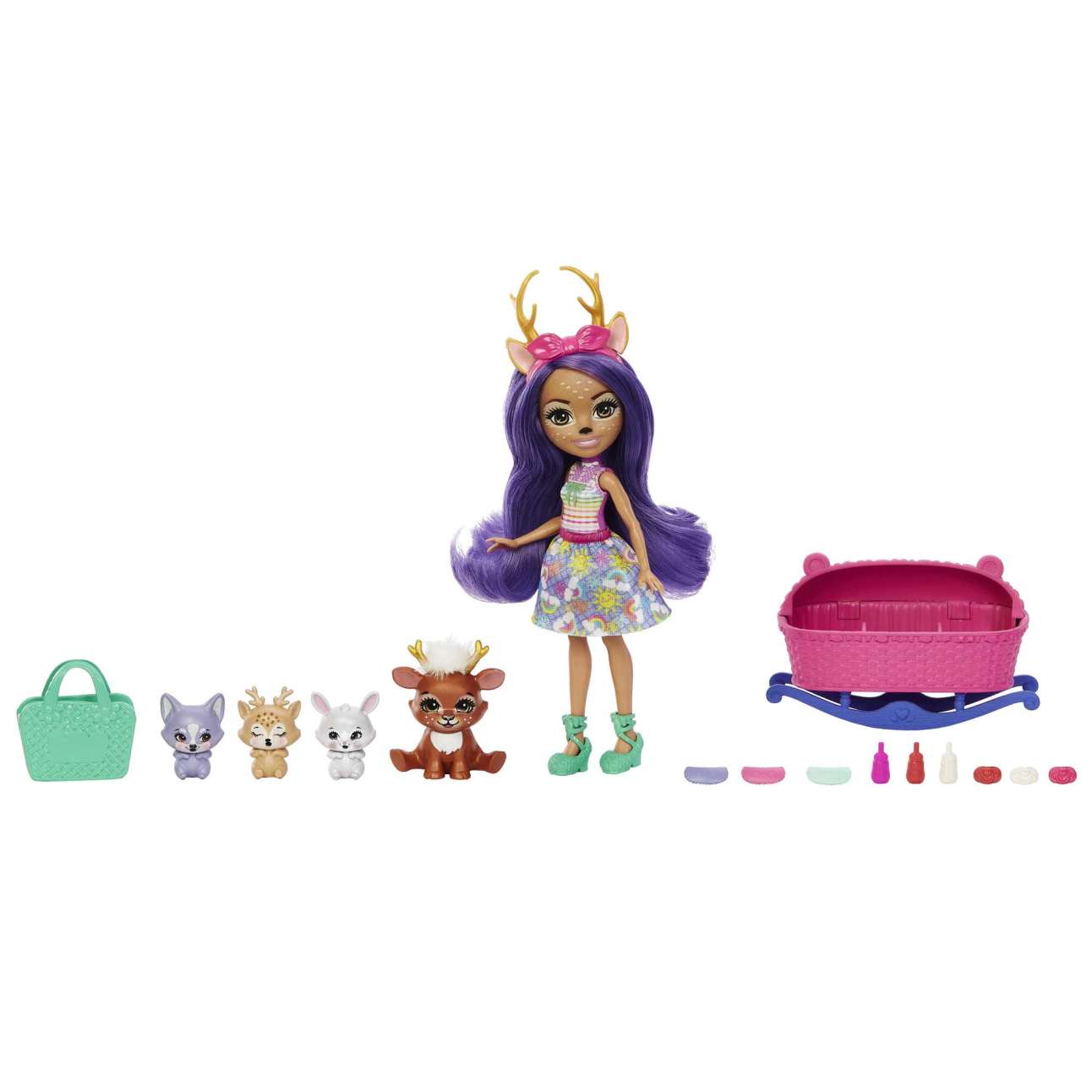 Enchantimals Baby Best Friends Danessa Deer & Sprint Doll - Image 1 of 6