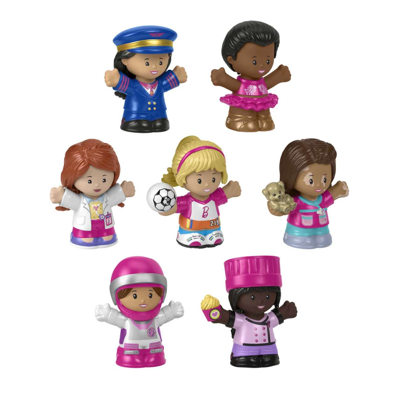 Barbie You Can Be Anything Figure Pack By Little People - Image 1 of 6
