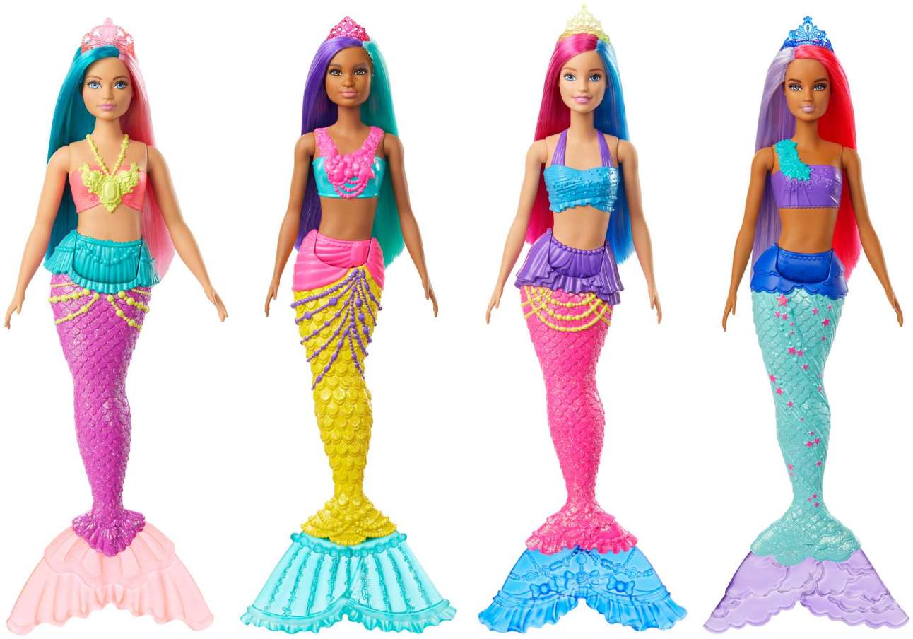 Кукла Barbie® Русалочка С Ярким Хвостом В Ассортименте - Image 1 of 7