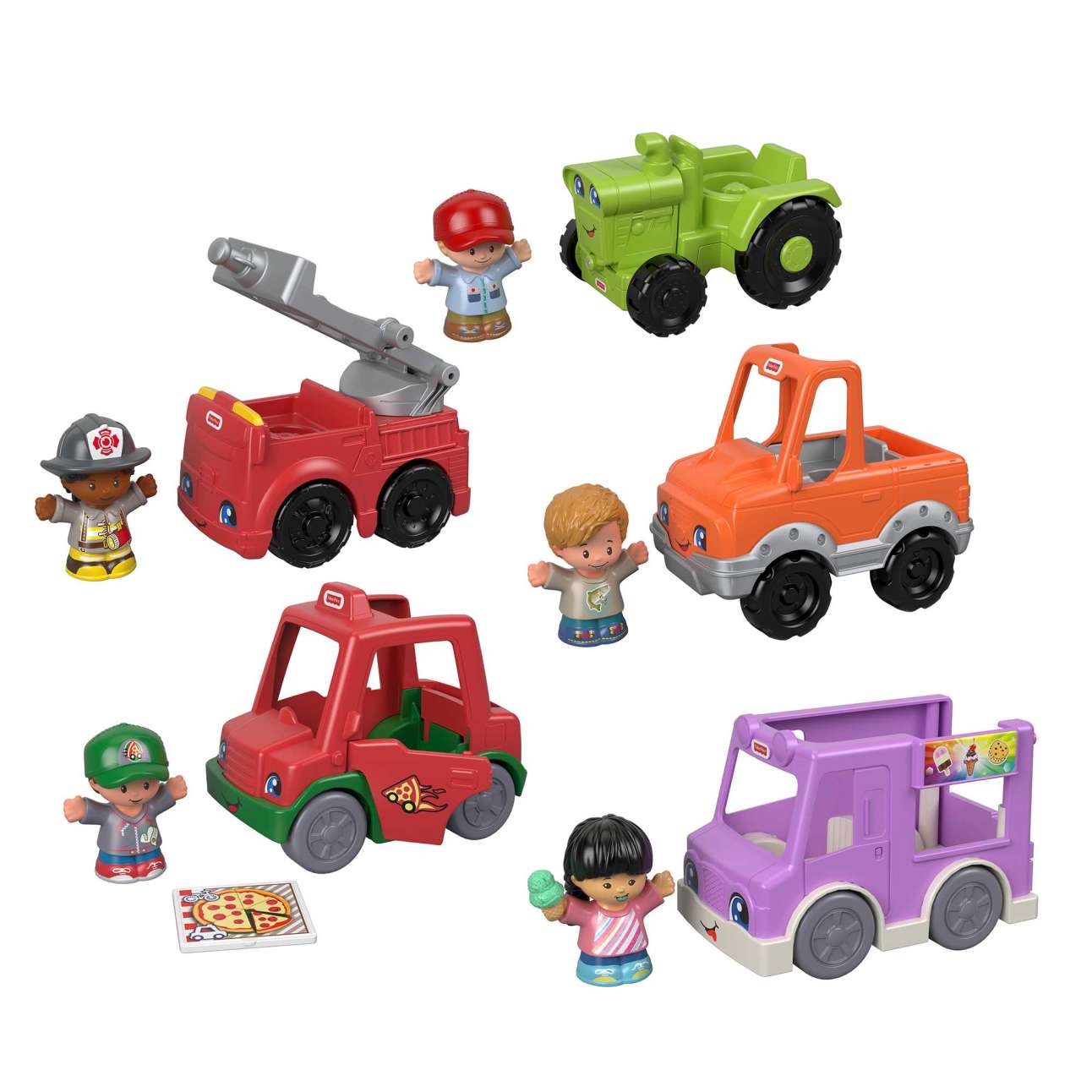 Fisher-Price Little People Around The Neighborhood Vehicle Pack - Image 1 of 6