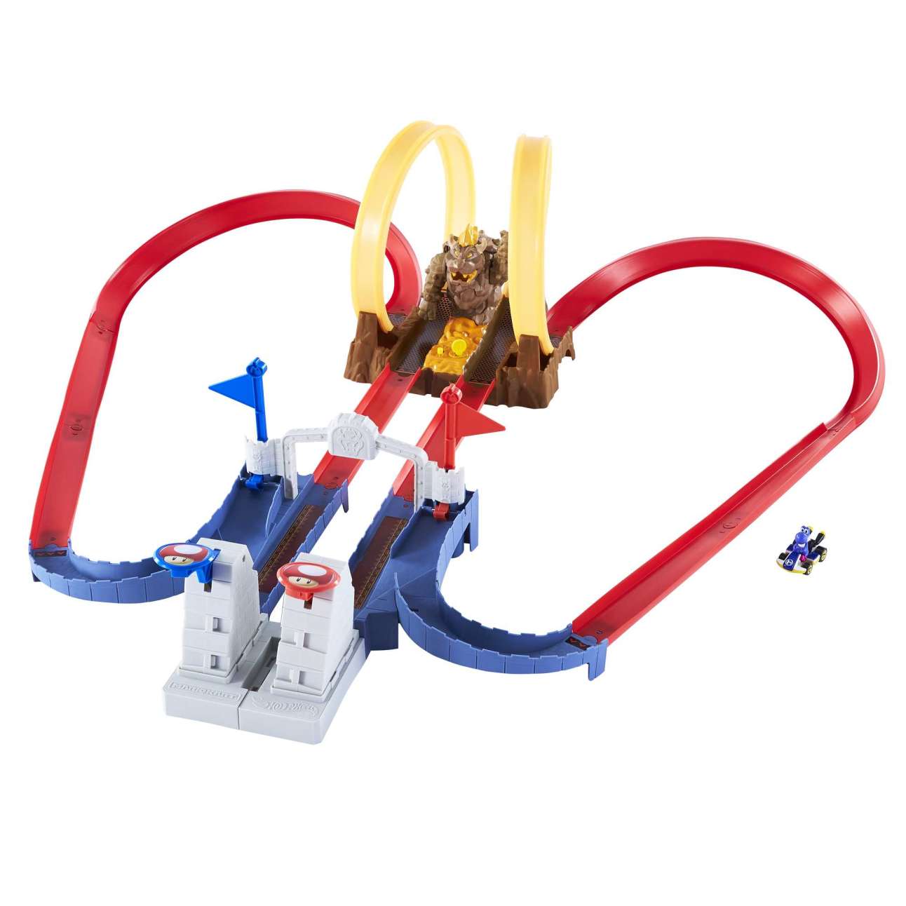 Hot Wheels MarioKart Bowsers Castle Chaos Playset - Image 1 of 7