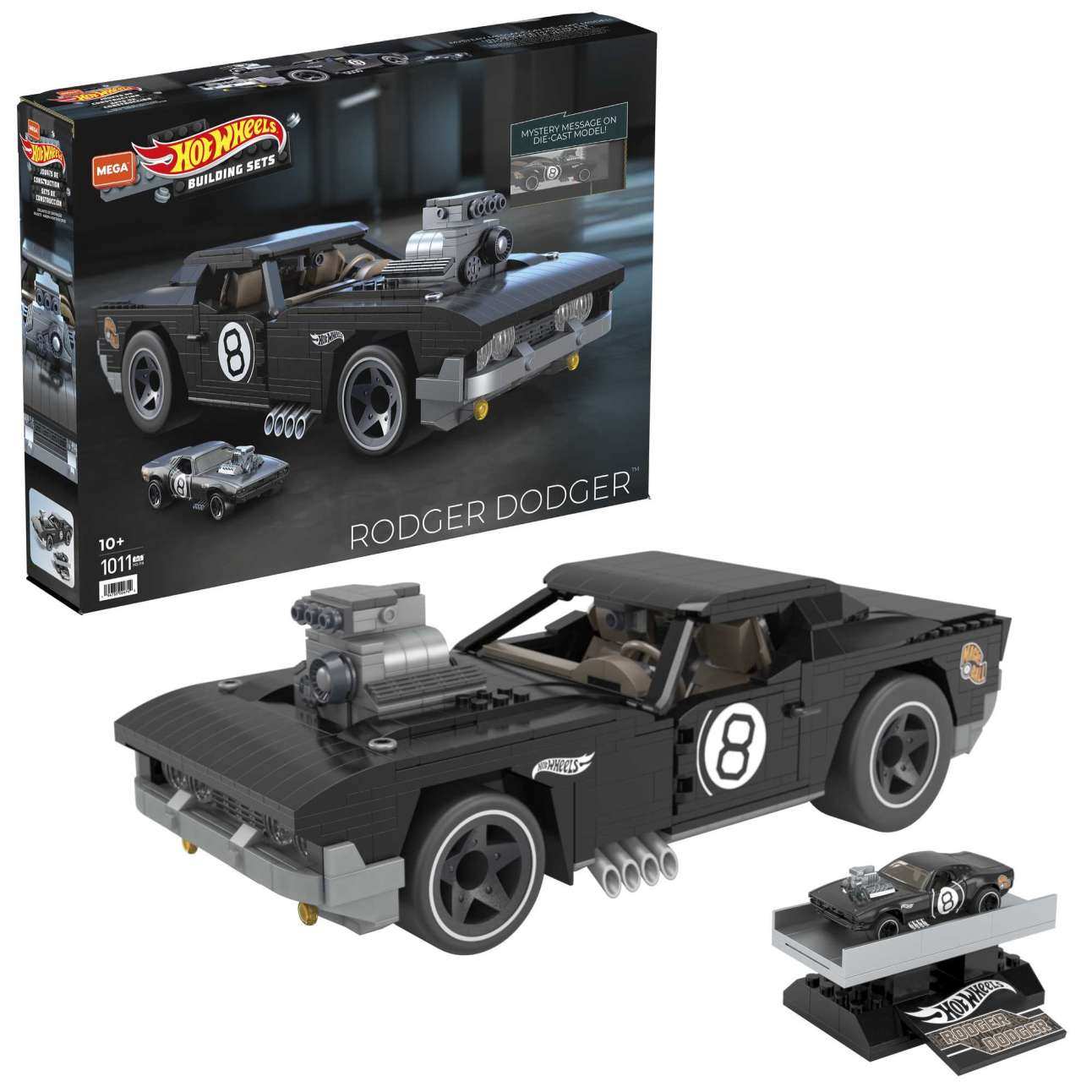 Конструктор Mega Construx Hot Wheels коллекционный Роджер Доджер - Image 1 of 7