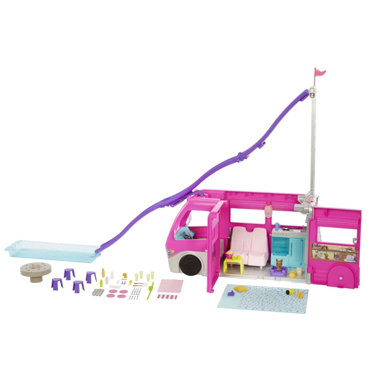 Barbie Nuovo Camper Dei Sogni - Image 1 of 6