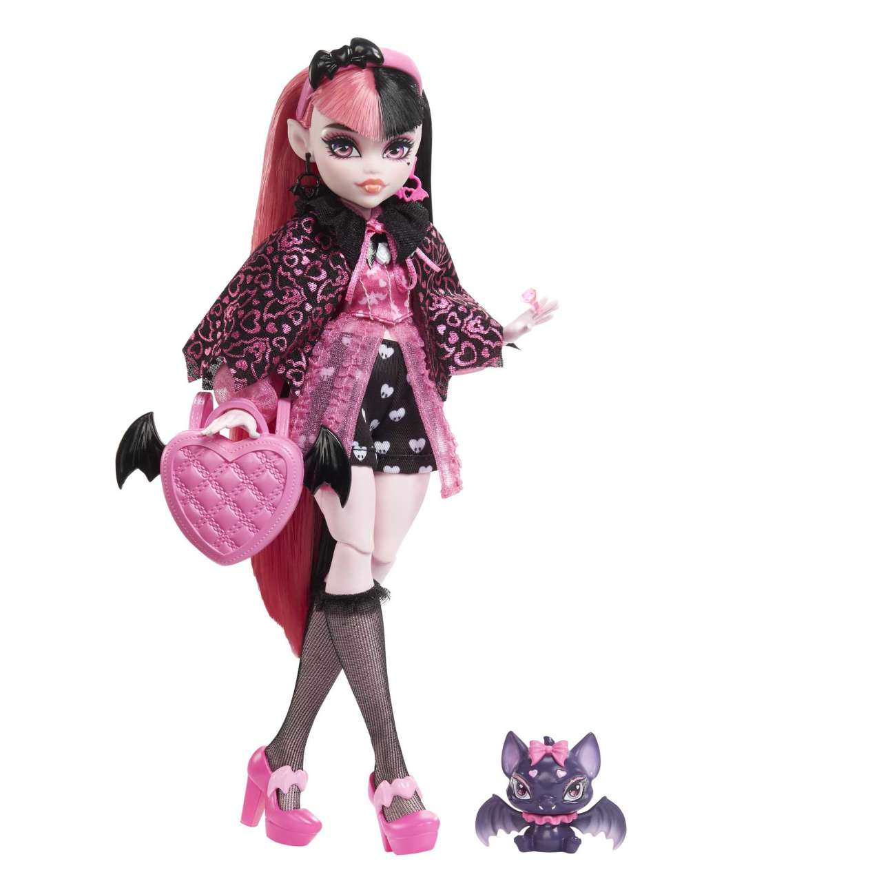 Monster High-Draculaura-Poupée Avec Chauve-Souris De Compagnie - Image 1 of 6
