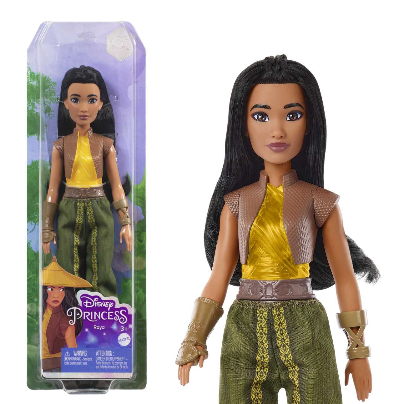 Disney Prinses Raya Modepop en accessoire, speelgoed dat is geïnspireerd op de film Raya en de Laatste Draak - Bild 1 von 6