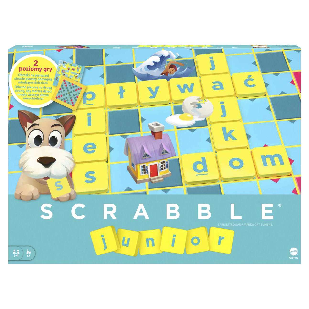 Scrabble® Junior Gra słowna dla dzieci - Image 1 of 7