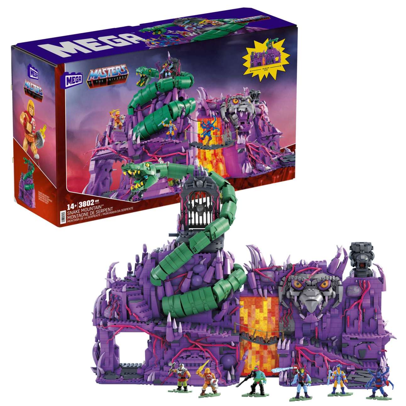 Mega Construx Masters of the Universe Snake Mountain - Image 1 of 6