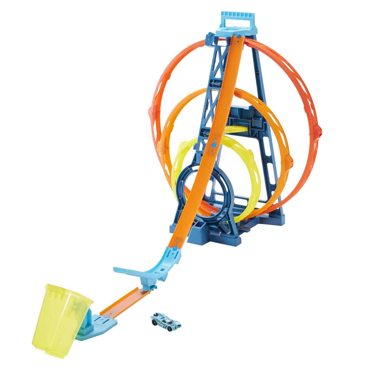 Набор игровой Hot Wheels Конструктор Трасс Тройная петля - Image 1 of 6