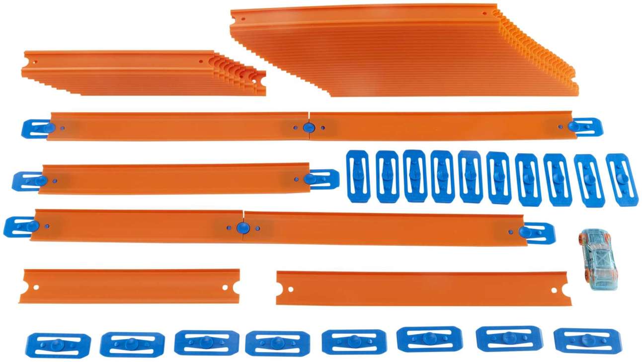 Hot Wheels Car & Mega Track Pack - Image 1 of 6