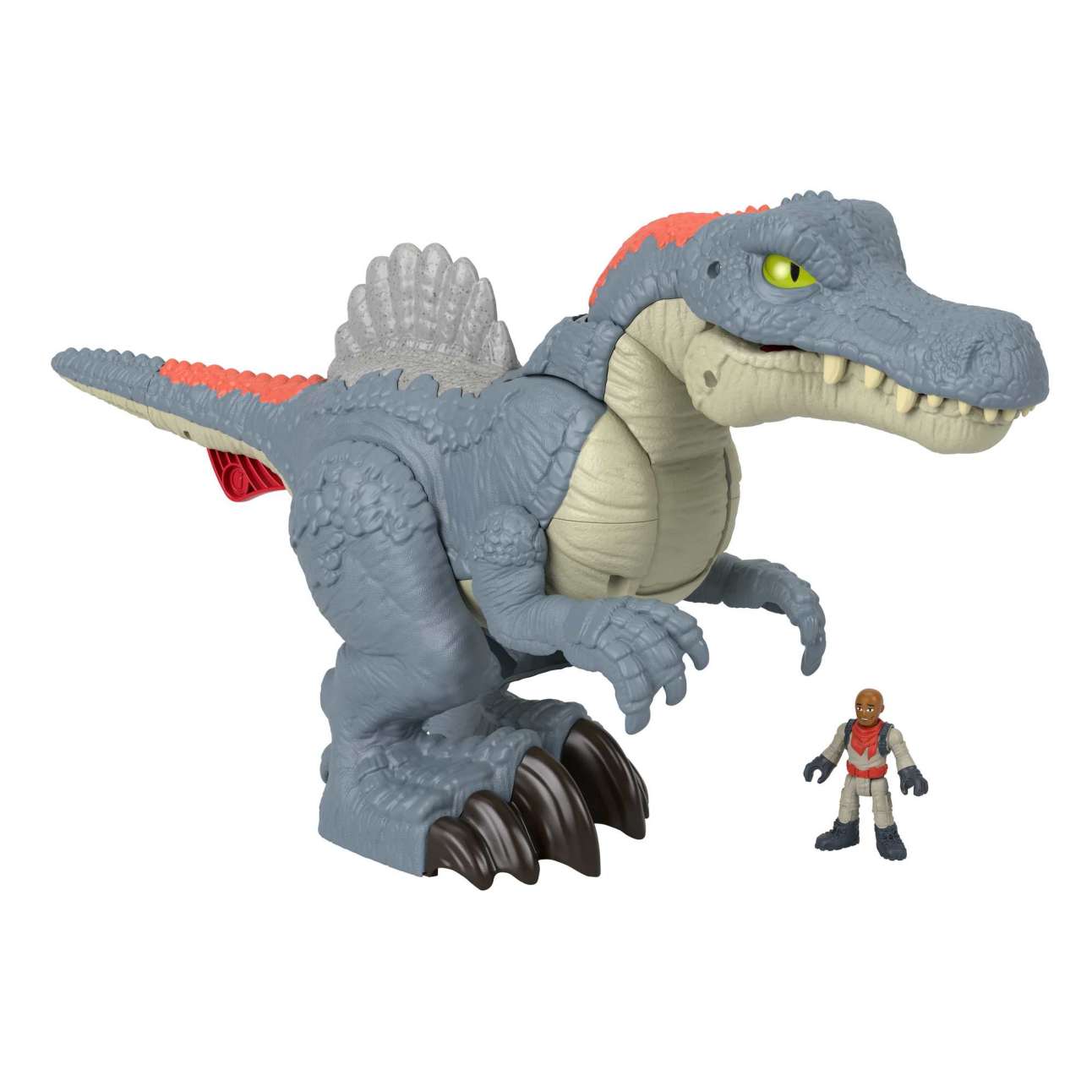 Imaginext - Jurassic World - Coffret Spinosaurus Mega Mouvement - Figurines Pour Enfants - 3 Ans Et + - Imagen 1 de 6