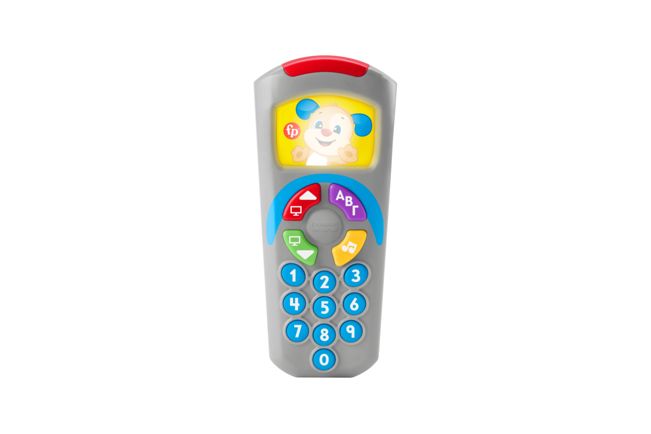 Fisher-Price Παίζω Και Μαθαίνω Εκπαιδευτικό Τηλεχειριστήριο Με Μουσική Και Φωτάκια, Ελληνική Έκδοση - Image 1 of 5