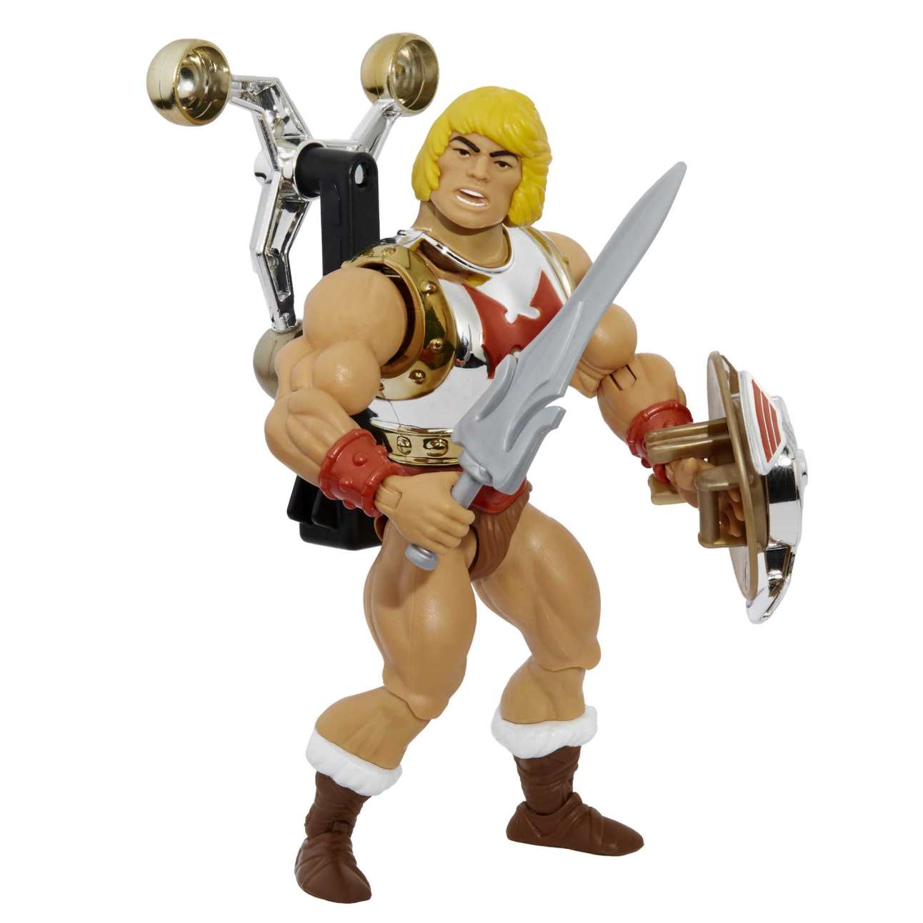 Masters of the Universe Origins Flying Fists He-Man Action Figure - Image 1 of 6