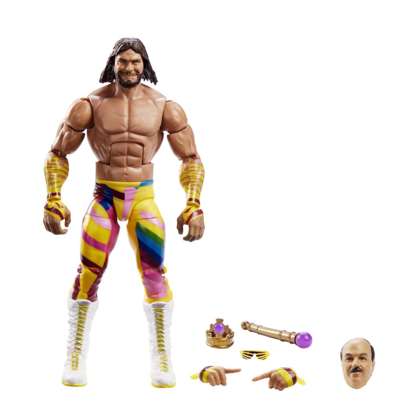 WWE Macho King Randy Savage WrestleMania Elite Collection Action Figure - Image 1 of 5