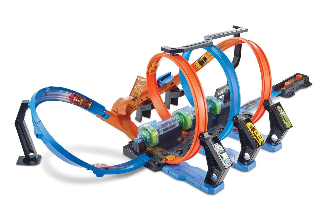 Набор игровой Hot Wheels Экшн Автотрек Винтовое столкновение - Image 1 of 6