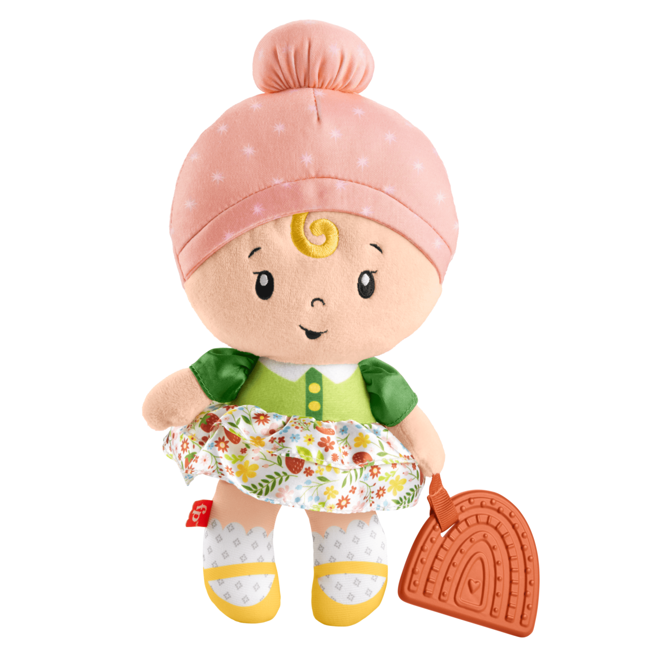 Fisher-Price Cuddle & Chime First Babydoll Infant Sensory Toy, Styles May Vary - Image 1 of 6
