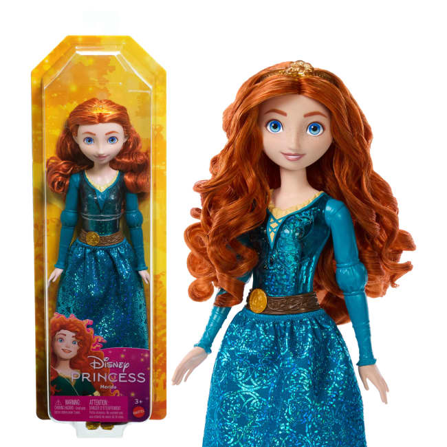 Disney-Princesses Disney-Merida-Poupée, Habillage Et Accessoires