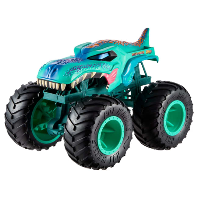 Hot Wheels Monster Trucks Colossal MEGA-Wrex Toy Truck, Large-Scale Vehicle With Big Wheels