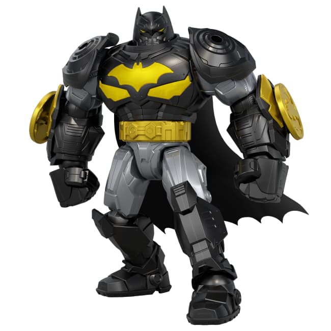 DC Premier Grote Armored Batman Actiefiguur, Met Schijfwerpfunctie En 8 Licht- En Geluidseffecten, Ca. 16,5 Cm