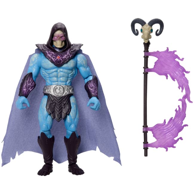 Masters Of The Universe Skeletor Figuur Met Staf Der Verwoesting, 14 Cm, Draai- En Loslaatfunctie