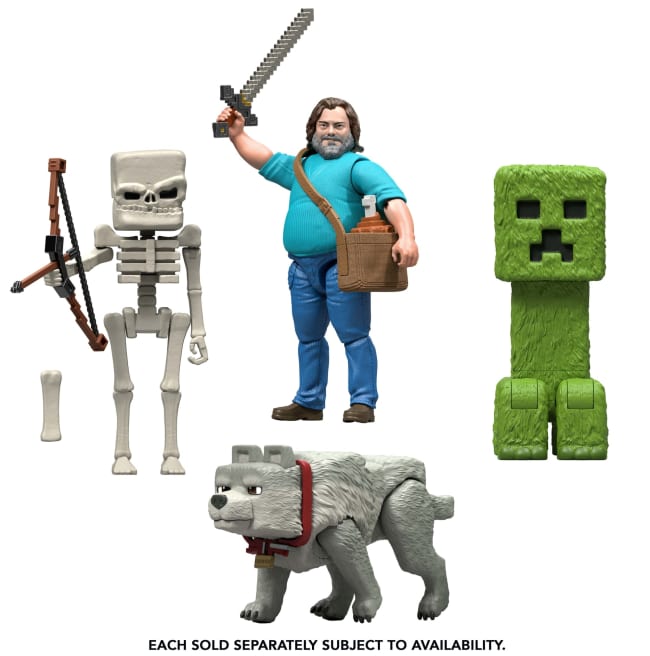Minecraft-Assortiment De Figurines-Taille De 8 Cm Et Accessoires