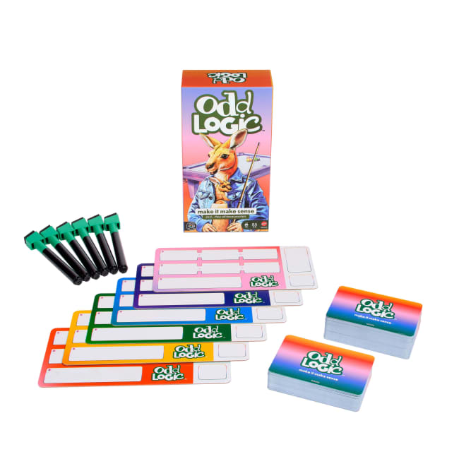 Odd Logic Familienpartyspiel Für Tweens, Teens, Erwachsene Und Lustige Spieleabende Für 3–6 Spieler Ab 10 Jahren